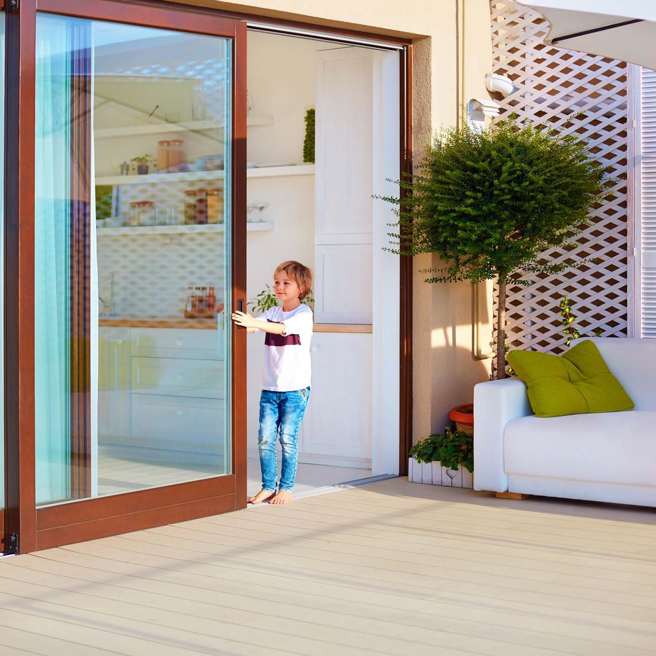 Patio doors